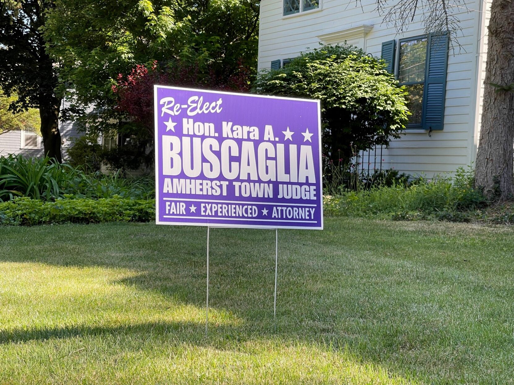 Kara Buscaglia Campaign Sign